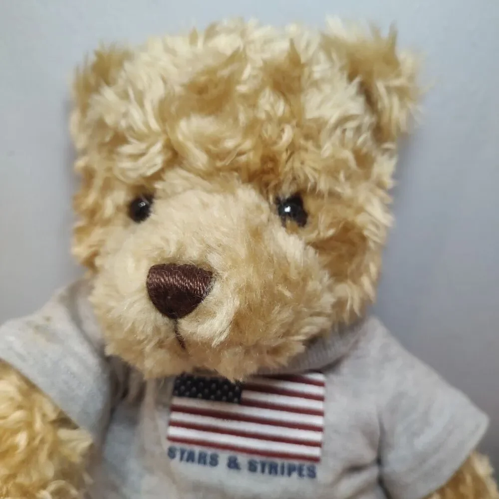 GUND Stars & Stripes Summer Wish Bear Plush 2000 Limited Ed‎ May Dept Store Toy